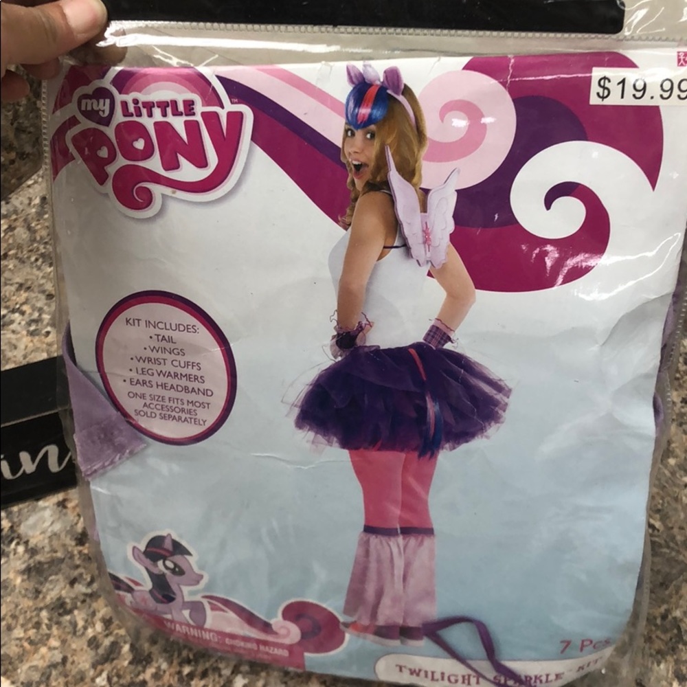 My little pony 7pcs twilight sparkle kit